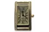 Amarillo 14k 585 oro señora reloj de Geneve lw104y