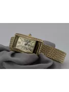 Gold men's watch Geneve ★ zlotychlopak.pl ★ Gold purity 585 333 Low Price!