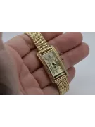 Gold men's watch Geneve ★ zlotychlopak.pl ★ Gold purity 585 333 Low Price!