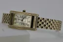 Gold men's watch Geneve ★ zlotychlopak.pl ★ Gold purity 585 333 Low Price!