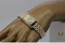 Gold men's watch Geneve ★ zlotychlopak.pl ★ Gold purity 585 333 Low Price!