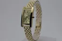 Gold men's watch Geneve ★ zlotychlopak.pl ★ Gold purity 585 333 Low Price!