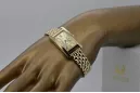 Gold men's watch Geneve ★ zlotychlopak.pl ★ Gold purity 585 333 Low Price!