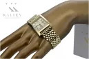 Gold men's watch Geneve ★ zlotychlopak.pl ★ Gold purity 585 333 Low Price!