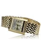 Gold men's watch Geneve ★ zlotychlopak.pl ★ Gold purity 585 333 Low Price!