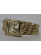 Gold men's watch Geneve ★ zlotychlopak.pl ★ Gold purity 585 333 Low Price!