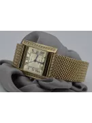 Gold men's watch Geneve ★ zlotychlopak.pl ★ Gold purity 585 333 Low Price!