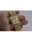 Gold men's watch Geneve ★ zlotychlopak.pl ★ Gold purity 585 333 Low Price!