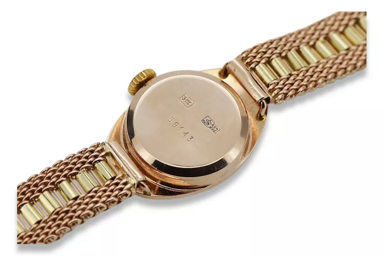 Gold Ladies watch ★ https://zlotychlopak.pl/fr/ ★ Pureté d'or 585 333 Low price!