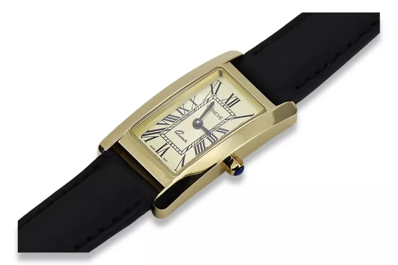 Gold Ladies watch ★ https://zlotychlopak.pl/fr/ ★ Pureté d'or 585 333 Low price!