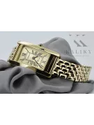 Gold men's watch Geneve ★ zlotychlopak.pl ★ Gold purity 585 333 Low Price!