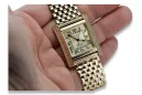 Gold men's watch Geneve ★ zlotychlopak.pl ★ Gold purity 585 333 Low Price!