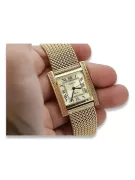 Gold men's watch Geneve ★ zlotychlopak.pl ★ Gold purity 585 333 Low Price!