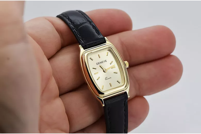 Gold ladies watch ★ zlotychlopak.pl ★ Gold purity 585 333 Low price!