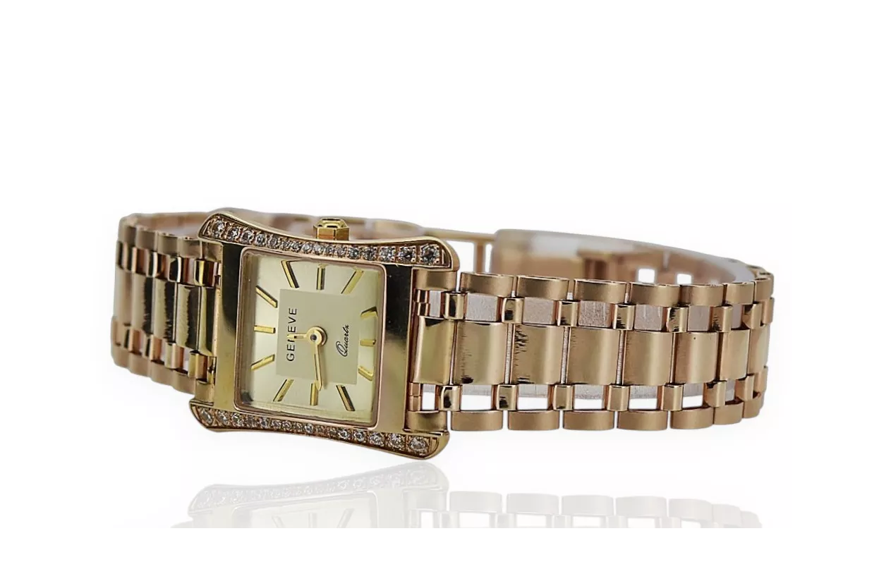 Gold ladies watch ★ zlotychlopak.pl ★ Gold purity 585 333 Low price!