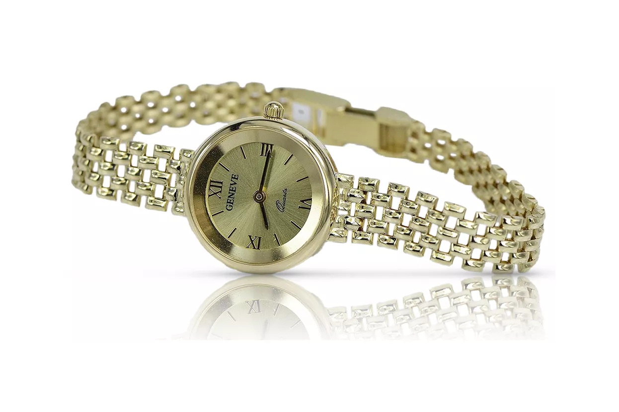 Gold ladies watch ★ zlotychlopak.pl ★ Gold purity 585 333 Low price!