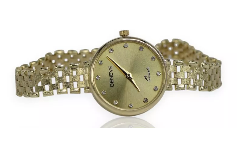 Gold ladies watch ★ zlotychlopak.pl ★ Gold purity 585 333 Low price!