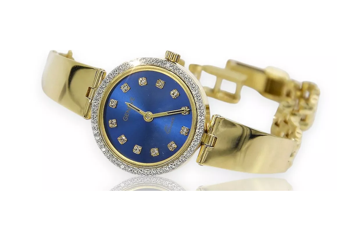 Gold Ladies watch ★ https://zlotychlopak.pl/fr/ ★ Pureté d'or 585 333 Low price!