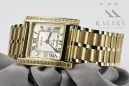 Gold men's watch Geneve ★ zlotychlopak.pl ★ Gold purity 585 333 Low Price!