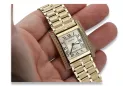 Gold men's watch Geneve ★ zlotychlopak.pl ★ Gold purity 585 333 Low Price!