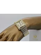 Gold men's watch Geneve ★ zlotychlopak.pl ★ Gold purity 585 333 Low Price!