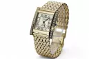 Gold men's watch Geneve ★ zlotychlopak.pl ★ Gold purity 585 333 Low Price!