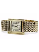 Gold men's watch Geneve ★ zlotychlopak.pl ★ Gold purity 585 333 Low Price!