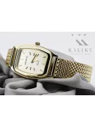 Gold men's watch Geneve ★ zlotychlopak.pl ★ Gold purity 585 333 Low Price!