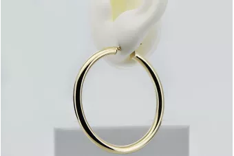 Золоті сережки ★ Zlotychlopak.pl ★ Золота пробка 585 333 Низька ціна!