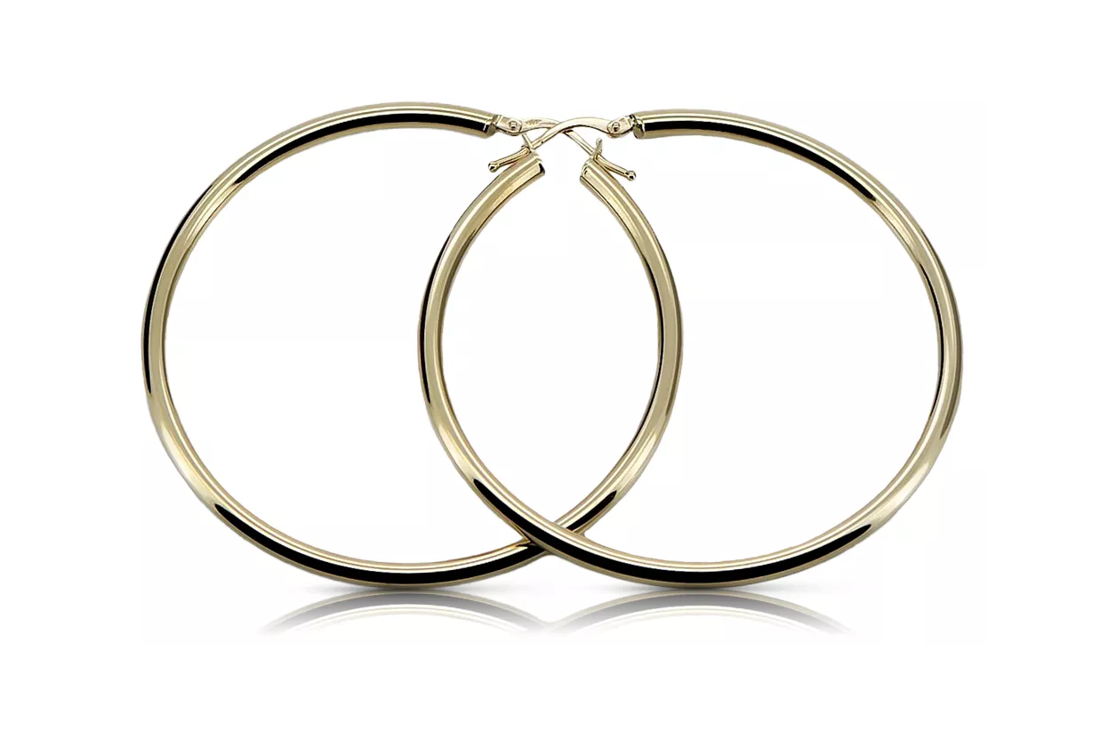 Boucles d'oreilles en or ★ https://zlotychlopak.pl/fr/ ★ Gold sample 585 333 Low price!