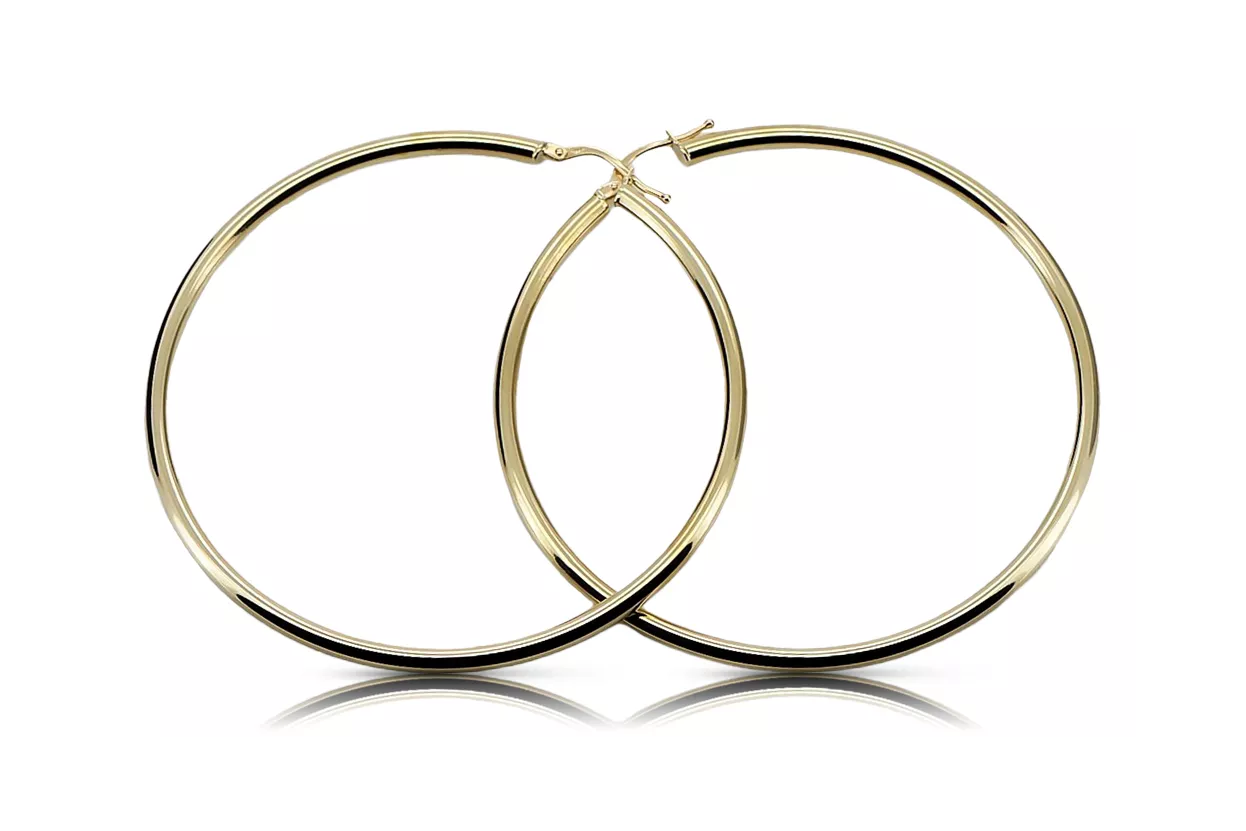 Boucles d'oreilles en or ★ https://zlotychlopak.pl/fr/ ★ Gold sample 585 333 Low price!