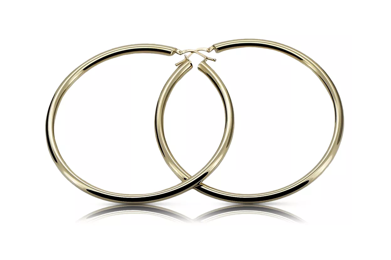 Boucles d'oreilles en or ★ https://zlotychlopak.pl/fr/ ★ Gold sample 585 333 Low price!