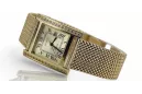 Gold men's watch Geneve ★ zlotychlopak.pl ★ Gold purity 585 333 Low Price!