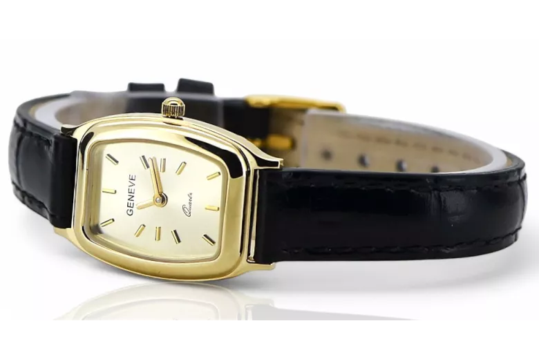 Gold ladies watch ★ zlotychlopak.pl ★ Gold purity 585 333 Low price!