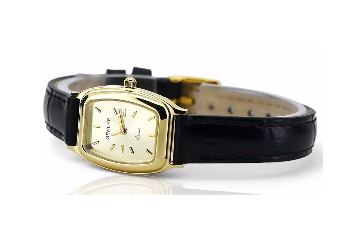 Gold ladies watch ★ zlotychlopak.pl ★ Gold purity 585 333 Low price!