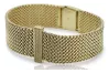 Men's  Lady Gold Bracelet 14k 585 Italian Watch Style coth002y&mbw014y