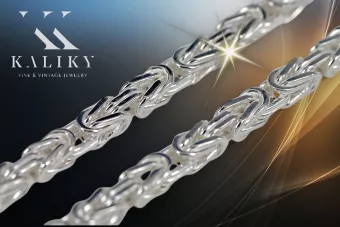 Yellow rose gold chain ★ russiangold.com ★ Gold 585 333 Low price