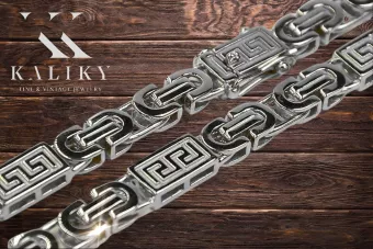 ρωσική χρυσή αλυσίδα σε ροζ χρυσό
