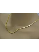 Yellow rose gold chain ★ russiangold.com ★ Gold 585 333 Low price