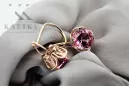 Ruby Original Vintage 14K Rose Gold Auskarai vec029r