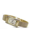 Gold men's watch Geneve ★ zlotychlopak.pl ★ Gold purity 585 333 Low Price!