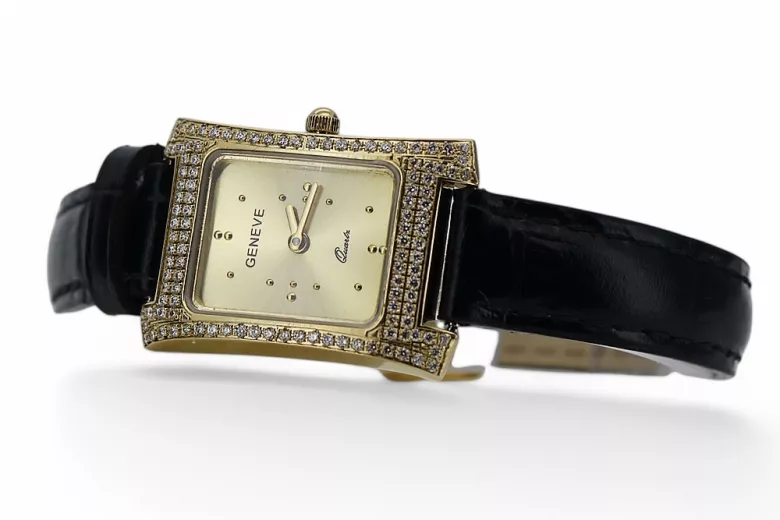 Gold Ladies watch ★ https://zlotychlopak.pl/fr/ ★ Pureté d'or 585 333 Low price!