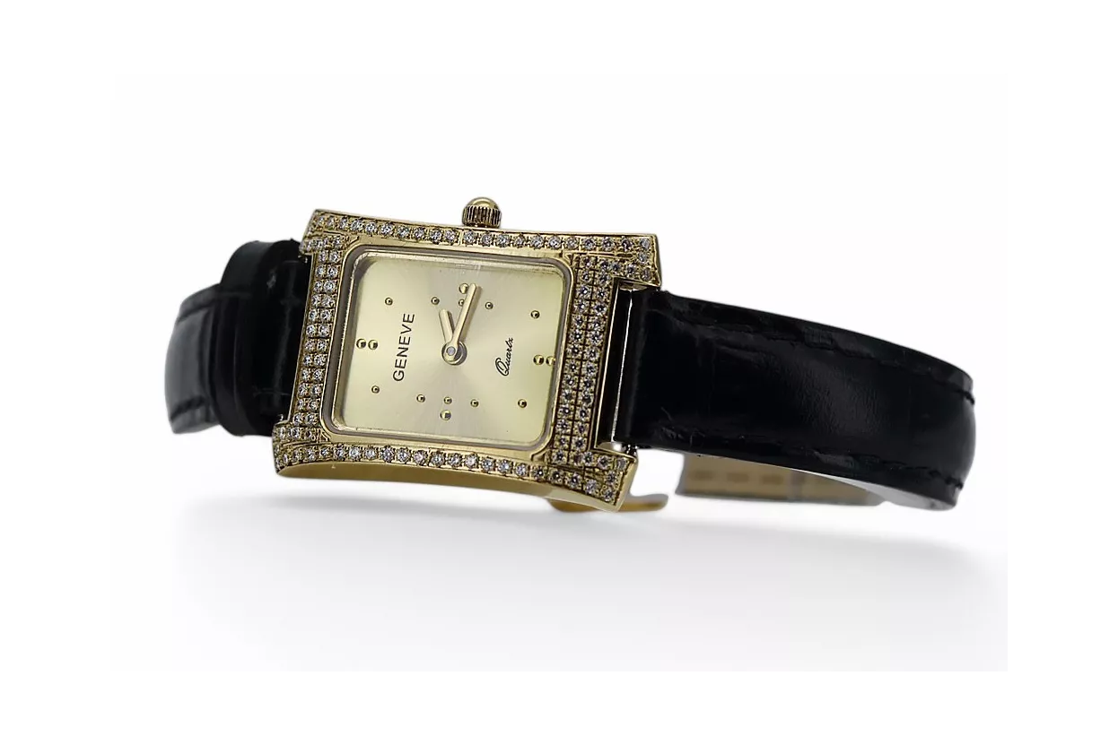 Gold Ladies watch ★ https://zlotychlopak.pl/fr/ ★ Pureté d'or 585 333 Low price!