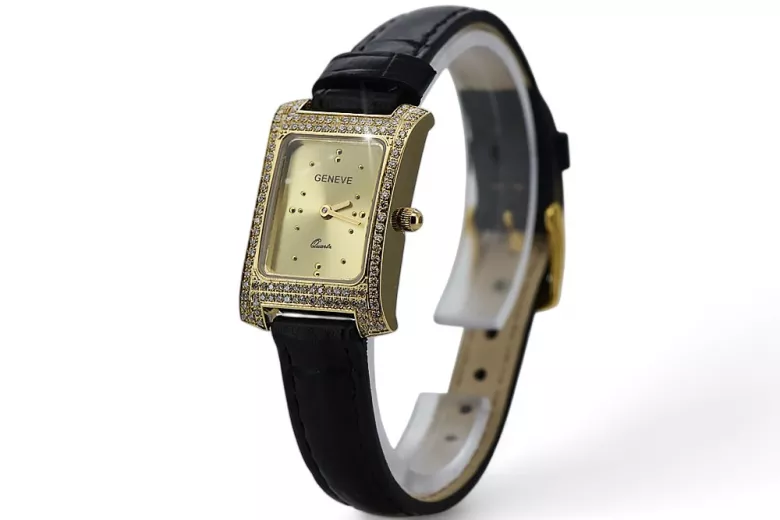 Gold Ladies watch ★ https://zlotychlopak.pl/fr/ ★ Pureté d'or 585 333 Low price!