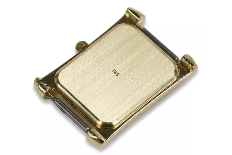 Χρυσό γυναικείο ρολόι ★ złotychlopak.pl ★ Καθαρό χρυσό 585 333 Χαμηλή τιμή!