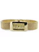 Gold men's watch Geneve ★ zlotychlopak.pl ★ Gold purity 585 333 Low Price!