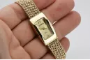 Gold men's watch Geneve ★ zlotychlopak.pl ★ Gold purity 585 333 Low Price!