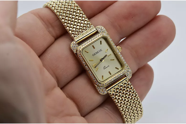 Goldene Herrenuhr Geneve ★ https://zlotychlopak.pl/de/ ★ Goldreinheit 585 333 Niedriger Preis!