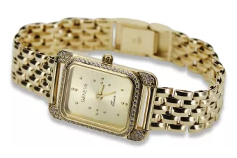 Reloj para hombres de oro Geneve ★ https://zlotychlopak.pl/es/ ★ Pureza de oro 585 333 Precio bajo!
