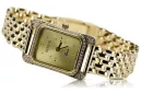 Gold men's watch Geneve ★ zlotychlopak.pl ★ Gold purity 585 333 Low Price!